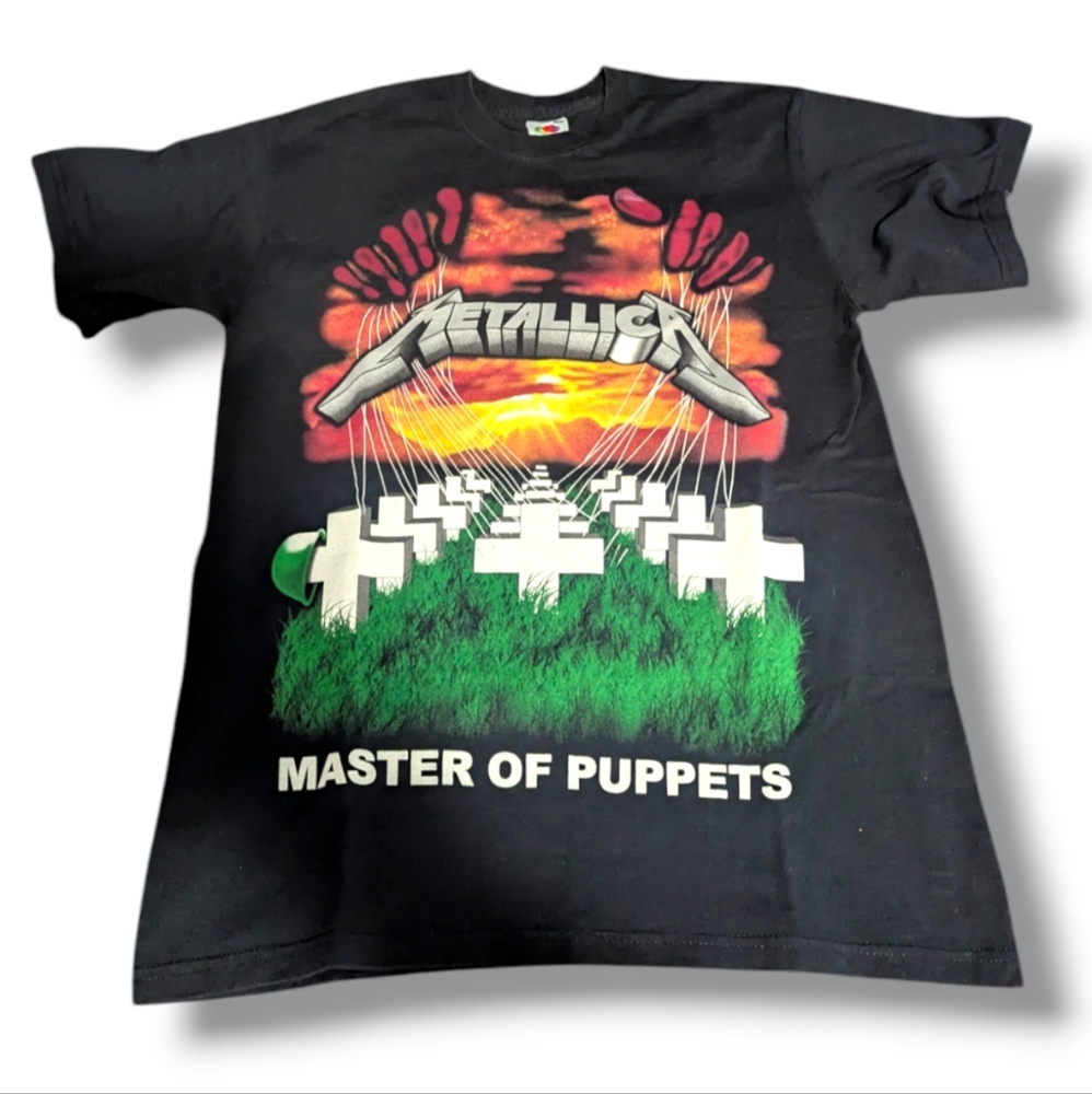 Vintage Metallica Master Of Puppets Shirt - Fruit Of The Loom - Small
